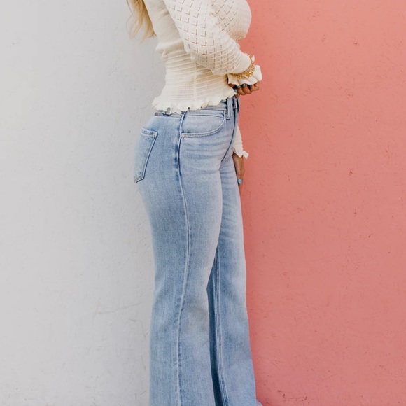 Kancan High rise wide leg flare - Picture 2 of 4